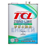 Масло моторное TCL Zero Line Fully Synth, Fuel Economy, SP, GF-6, 5W20, 4л