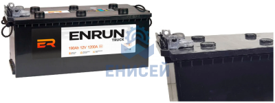  Аккумулятор  6 СТ- 190 ENRUN Распродажа (Прямая пол, болт)*