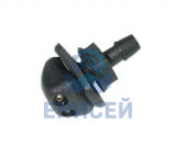 Жиклер омывателя лобового стекла для ВАЗ, ГАЗ, УАЗ универ. 2 отвер. капля. черный 3809 (Аналог)
