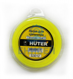 Леска Huter S3012 для триммера, 3 мм, звезда